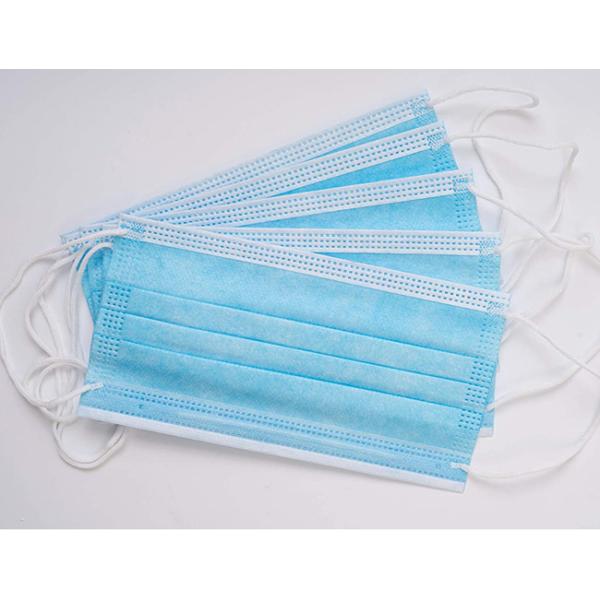 Light Blue Anti Spittle Civil Disposable Nose Mask