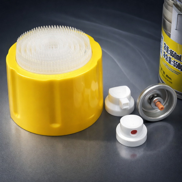 Foam Applicator Valve & Cap for Precision Foam Dispensing with Stable Performance and Secure Cap Closure