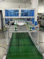 15KW operação conveniência ultra-sônica primária máquina de fabricação de sacos de filtro trapezoidal.