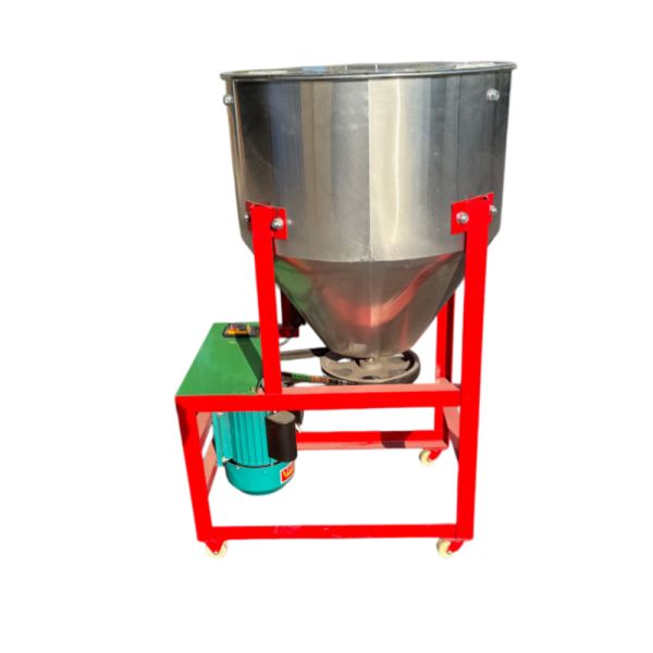 Vertical Grain Feed Mixer Durable Blending Machine For Livestock Feed Preparation