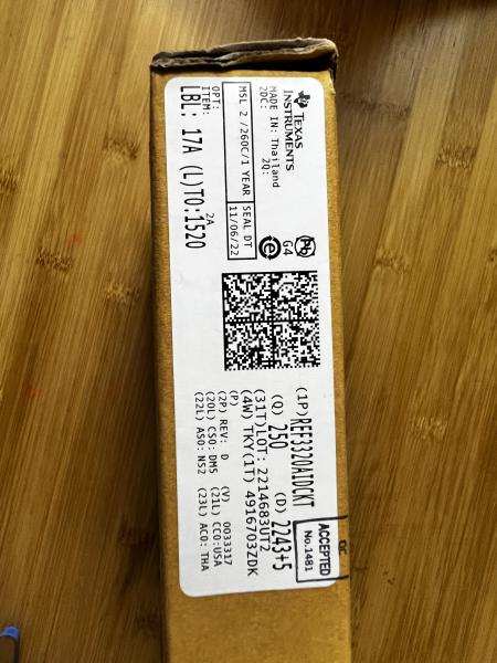 REF3320AIDCKT power management integrated circuits from Texas Instruments   In Stock
