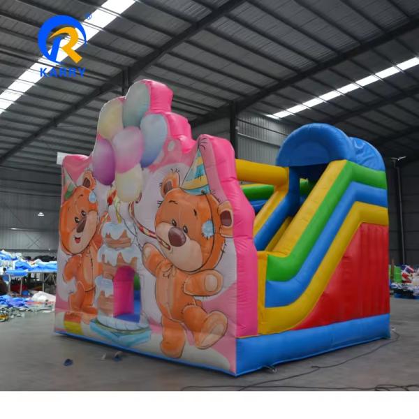 Small Size Inflatable Bouncer for Advertising Jumping Balloon Hamburger Bounce House