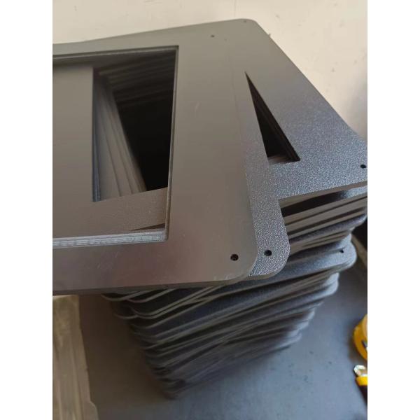 Precisión espesor de logotipo personalizado piezas de mecanizado CNC servicio de mecanizado de plástico