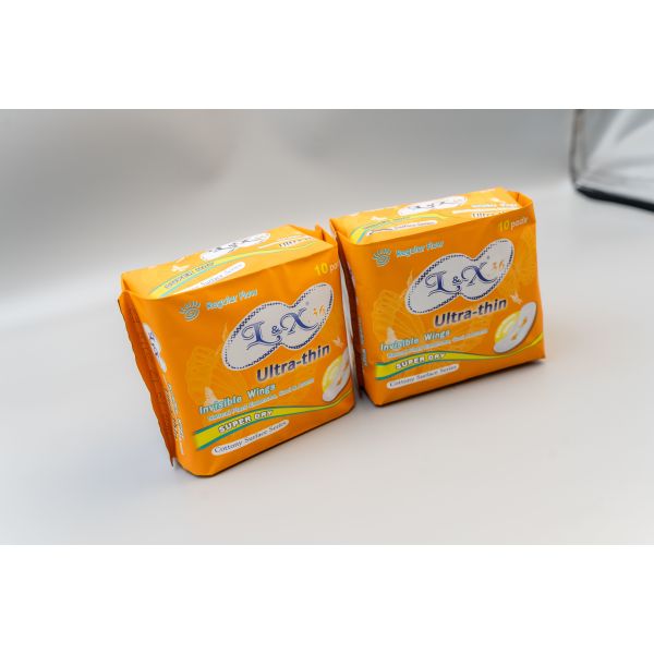 Day sanitary napkin offering 3 layers of protection softness and breathability ideal feminine hygiene solution for daily