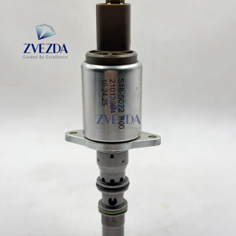 ZVEZDA Hydraulic Proportional Solenoid Valve 518-5072 R00 21013984 Fit 735C、740、740C、740GC