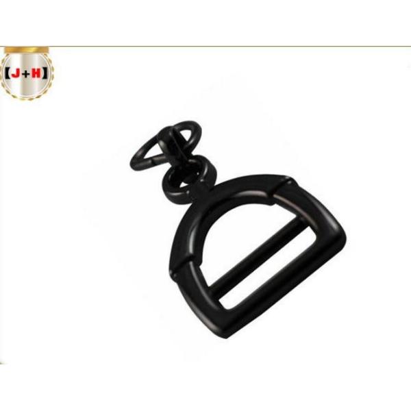 Пряжки ботинка металла с кольцом d, цветом черноты пряжки металла сумки сплава цинка