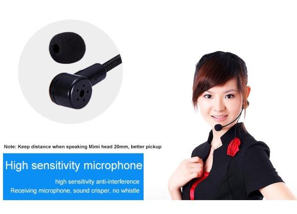 Professional headset wired megaphone for voice amplifier speaker player teachers school yoga professor classroom