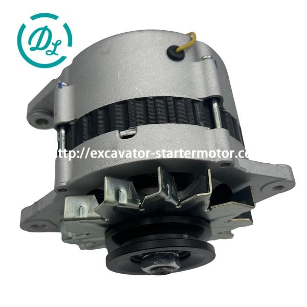 EexcavaStart Yanmar 6LY3 Engine Alternator 12V 80A OEM 119578-77210 LR180-04