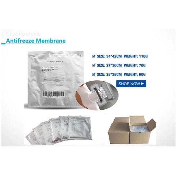 Salon / Clinic / Home Use Body Fat Freezing Machine Portable With Two Cryo Handles