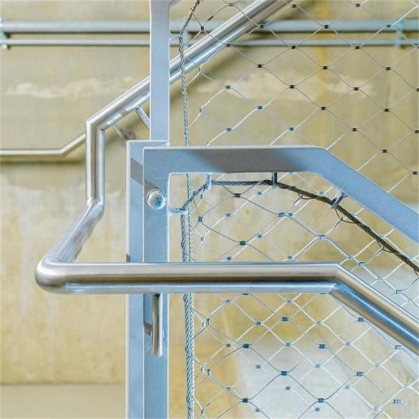 Canberra Antirust Stainless Steel Rope Mesh Netting 7X19 For Balustrade Mesh Infill