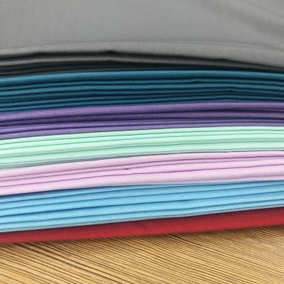 Soft Low Shrinkage Stretched Woven Workwear Fabric In Cotton And Poly Blends
