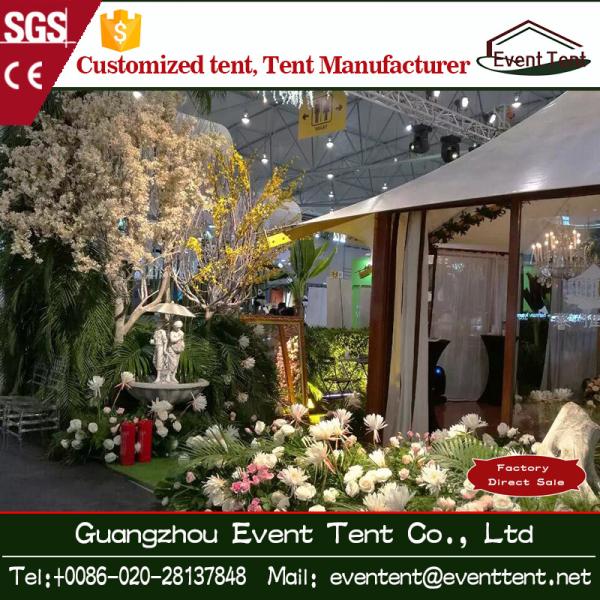 Outdoor Family Luxury Camping Tent 10x10 , Hot Dip Galvanized Steel Frame Tent