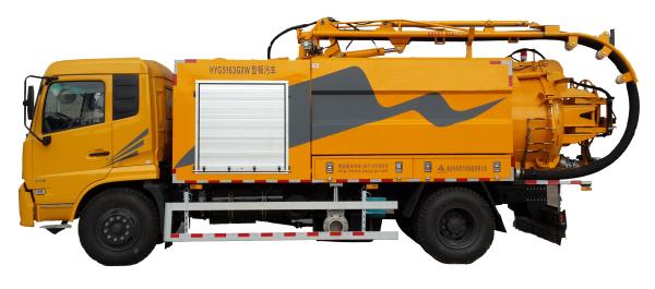 Vacuum Suction sewage pump truck , 10000L sewage suction tanker truck