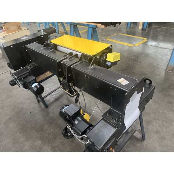 Low Headroom 5 Ton 10 Ton 15 Ton 20 Ton Remote Control European Electric Wire Rope Hoist Workshop Using