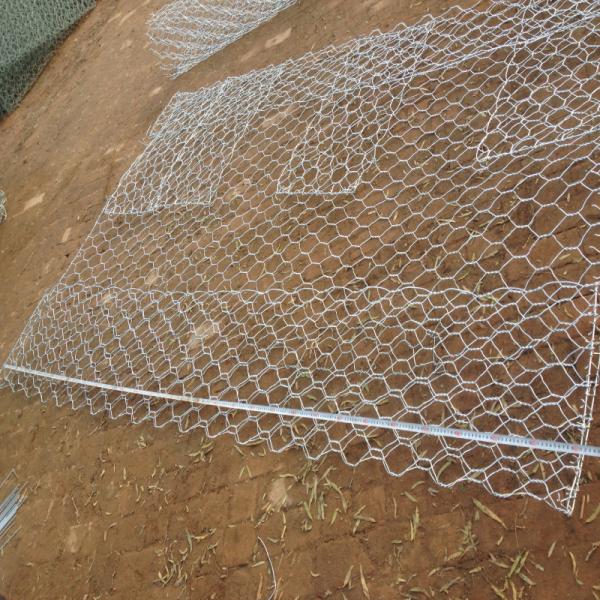 Подпорная стенка корзин Gabion оцинкованной стали сплетенная проводом