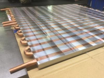 Água feita sob encomenda placa fria líquida de refrigeração do dissipador de calor para o dispositivo médico e veículos bondes