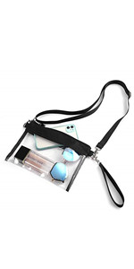 Drawstring Bags, Waterproof Small Clear Bag For Stadium Colleges Sport Event Work Concert Security Approved