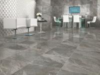 Da resistência forte dos abrasivos da porcelana da sala de visitas telha moderna tamanho cinzento lustrado da cor 600x600mm