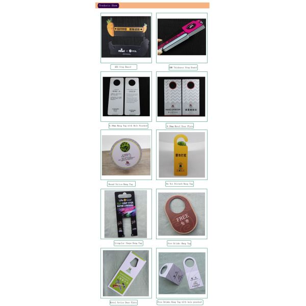 Custom PVC Hang Tag Die Cut Plastic Hang Tags Designs Fancy Round HD Printing Design