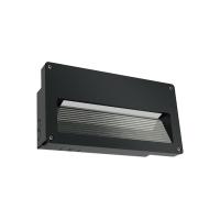 IP65 lumières extérieures 0-10V Dimmable de mur du noir 12W 3000K 277V LED