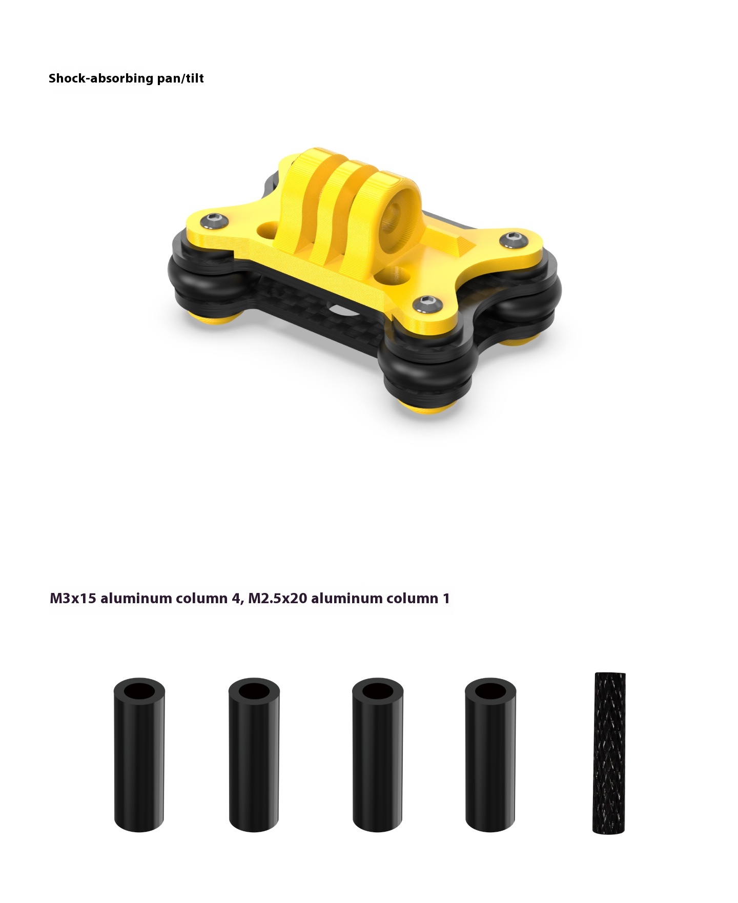 Speedybee Bee35 Advanced Racing Drone Parts Aluminium Carbon Fiber Rack Accessories With Camera Application