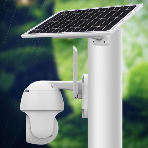 Outdoor Waterproof Wireless Solar Camera 360 Degree PTZ Wifi Security Camera