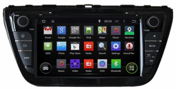 Ouchuangbo Auto GPS Navigation DVD Multimedia Kia for Suzuki SX4 /S Cross 2014 Pure Android 4.4 System OCB-8073D