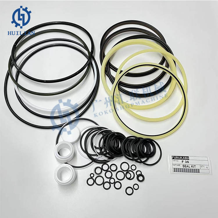 FURUKAWA F35 F45 FXJ125 F35-92021 Hydraulic Breaker Seal Kit Excavator Spare Parts Oil Seal Hydraulic Hammer Parts Oil Sealing for Repair