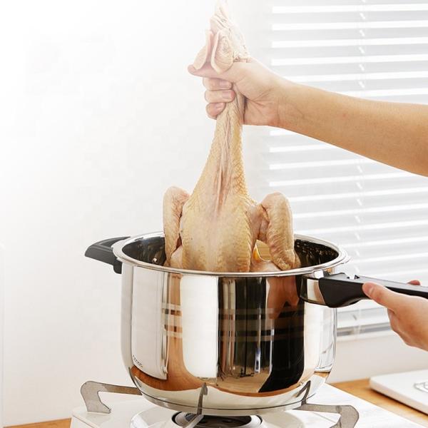 304 Stainless Steel Rice Cooker 18 - 24cm Multifunctional Induction Pressure Cooker
