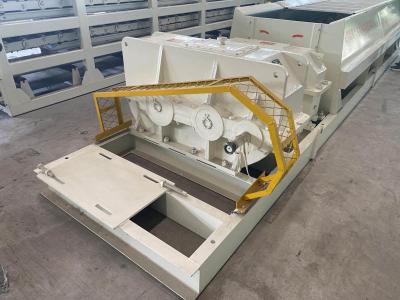 75KW Double Shaft Paddle Mixer 60 - 110T/H Twin Screw Mixer For Crushing