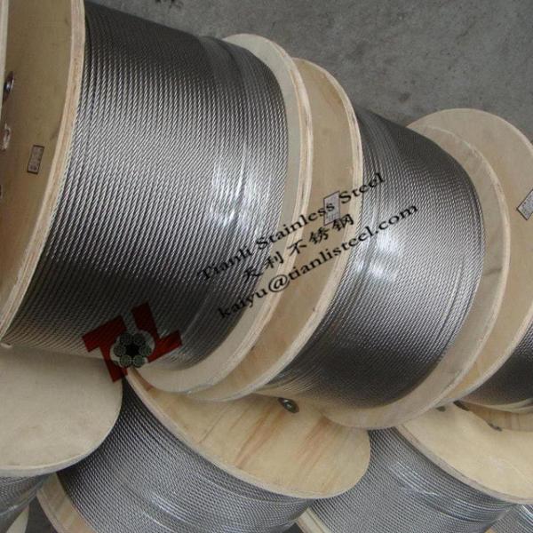 Stainless Steel Wire Rope 304 A2 1.4301 7x7 2mm with BS EN 12385-4 Standard
