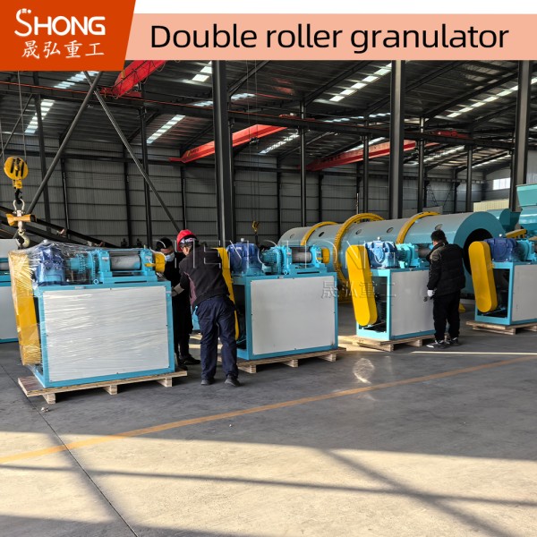 Dry Type Extrusion Granulation Fertilizer Granulator Machine with Carbon Steel Construction for Chemical Fertilizer