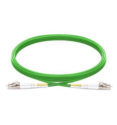 Cabo de remendo da fibra do único modo de 3M Simplex LC APC do revestimento de PVC de LSZH
