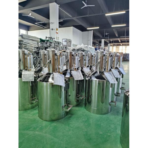 Tanque de combustível de medição de aço inoxidável de 20L para dispensador de combustível