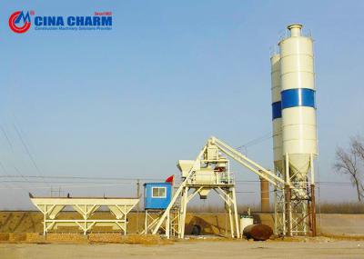 25cbm/H Ready Mix Concrete Mixing Plant HZS25 Building Works