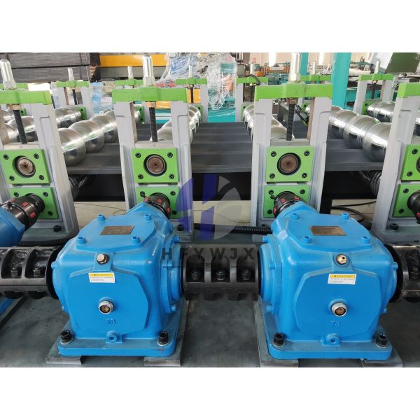 High Speed 1110 Glazed Tile Production Line with 16 Roll Forming Stations 11kw Servo Motor PLC Control