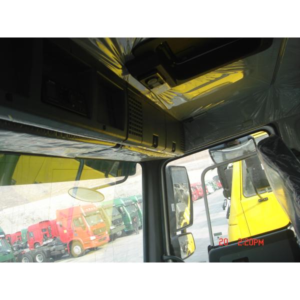 ZZ4257N3847P Howo A7 Tractor Trailer Truck With ZF8198 Steering And 9 Tons Front Axle