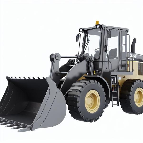 china ZL50 5.5 Ton Wheel Loader With 3m3 Rock Bucket & Shangchai Engine High