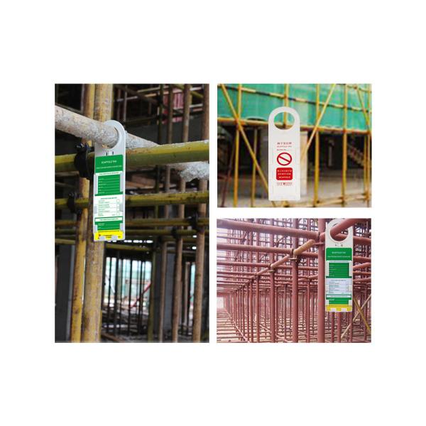 BOSHI High Quality ABS Engineering Plastic Safety Scaffolding Tags