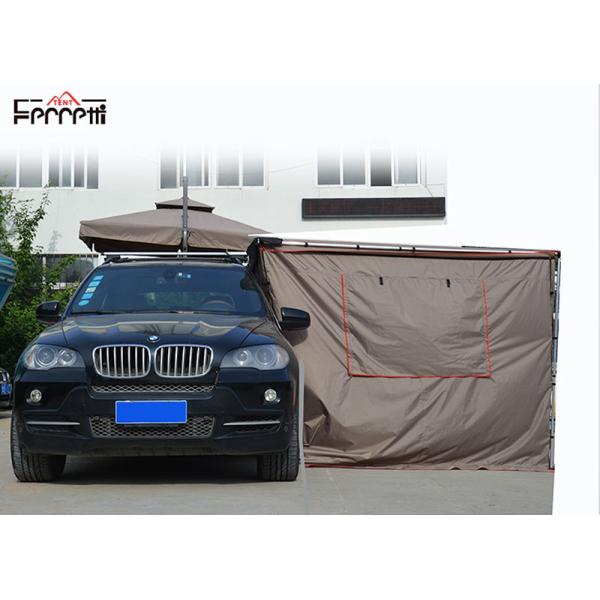 Bottom Waterproof Index 3000 mm Outdoor 2.5 Meters Wind Awning for Car Side