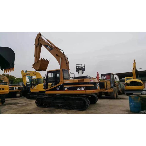 High-Performance Caterpillar 320BL Excavator with 126 kN Bucket Pole Digging Force