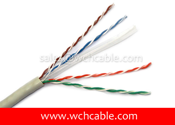 UL Lan Cable Cat6 UTP Solid 23AWG 4Pairs OD6.5mm
