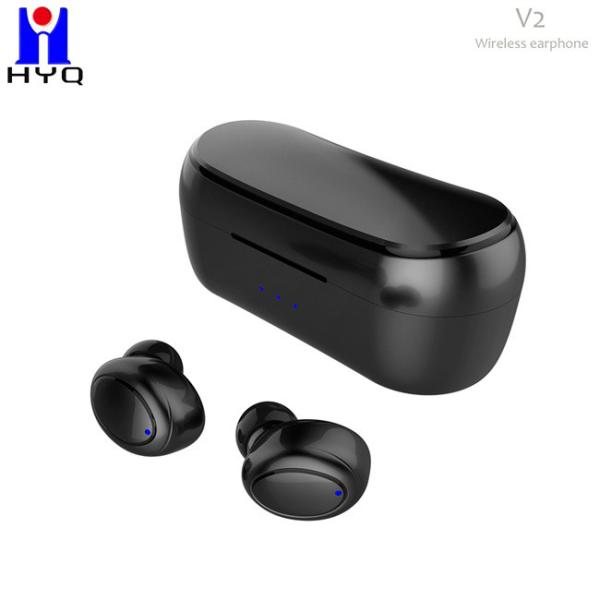 Sports Wireless Bass Earphones IPX-4 Waterproof Smart Touch Control