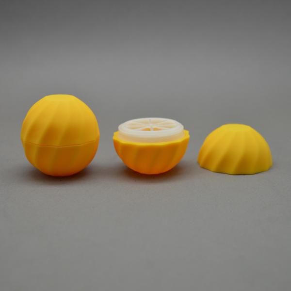 POM ABS Lip Balm Tubes Lip Balm Ball Containers For Cosmetic Packaging