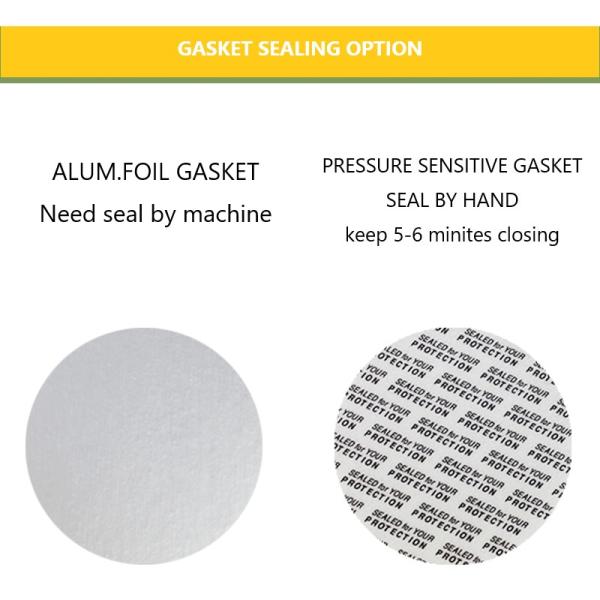 Опарникы хранения еды 32 Oz прямые ясные пластиковые с серебряными крышками винта