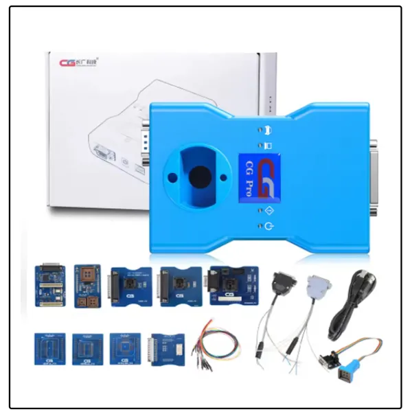 Latest Version V2.2.6.0 CGDI Pro Cgpro 9S12 Programmer Full Version With All Adapters Including New CAS4 DB25 and TMS370 Adapter