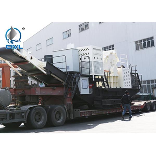 Construction Waste Crushing Equipment Mobile Crushing Plant Contains Jaw Crusher