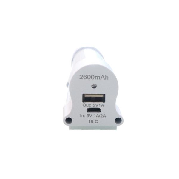 2W 6500K Portable Emergency Light Tube Warming Light Magnet Base Design