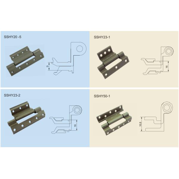 Furniture Powder Painted Concealed Door Hinges Hardware / Cabinet Door Hinges