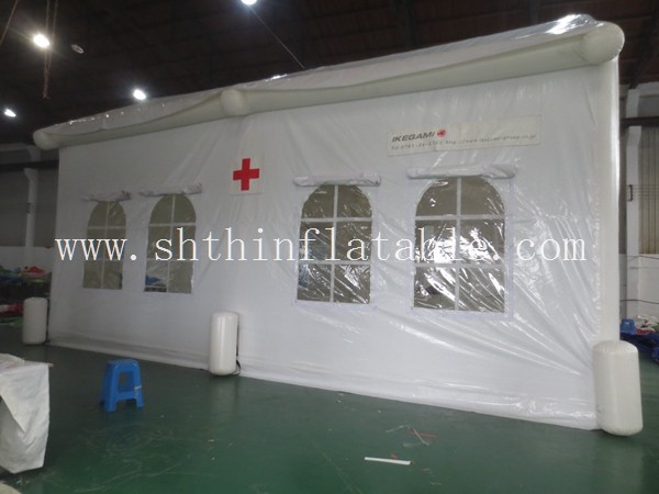 Inflatable Decontamination Tent Durable Waterproof Disinfection Shed Medical First Aid Tent for Sale
